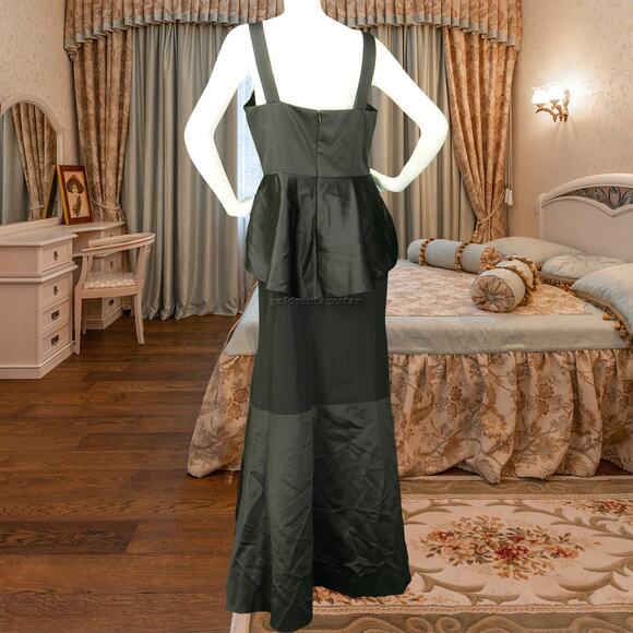 White by Vera Wang Dresses & Skirts - Vera Wang Black Tier Avant-Garde Chic Dress L